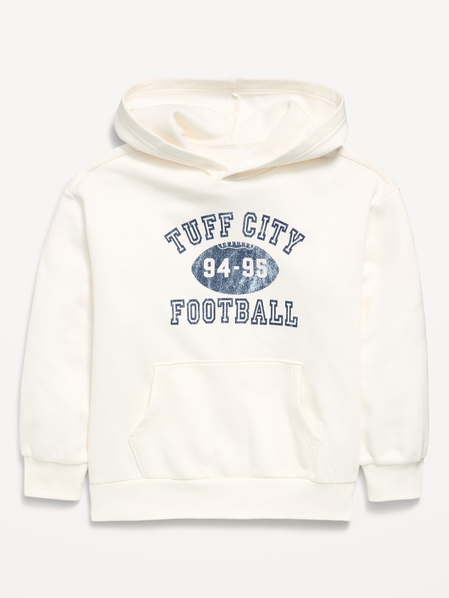 Favorite Fleece Oversized Graphic Pullover Hoodie for Boys