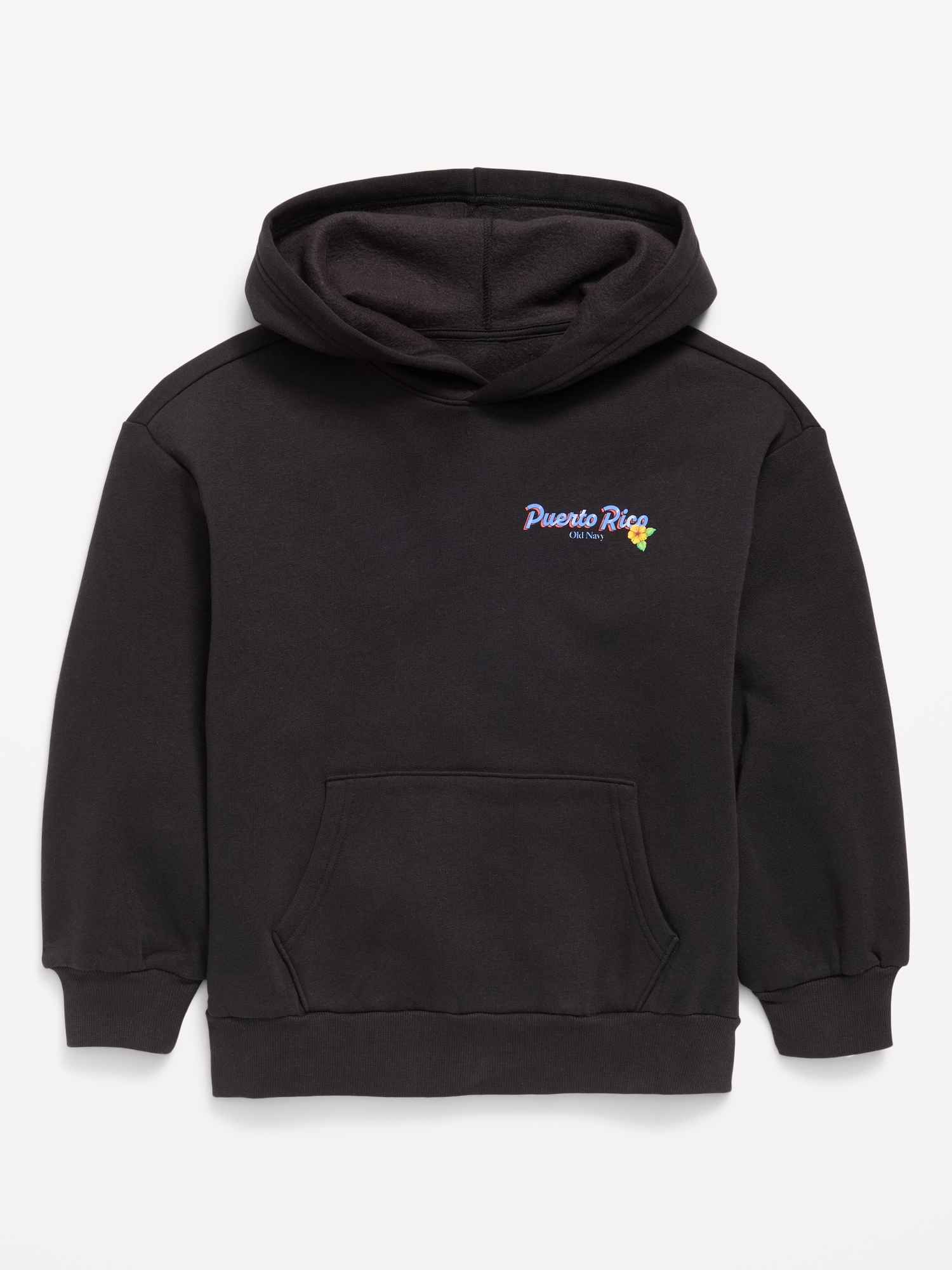 Favorite Fleece Oversized Logo Graphic Pullover Hoodie for Boys