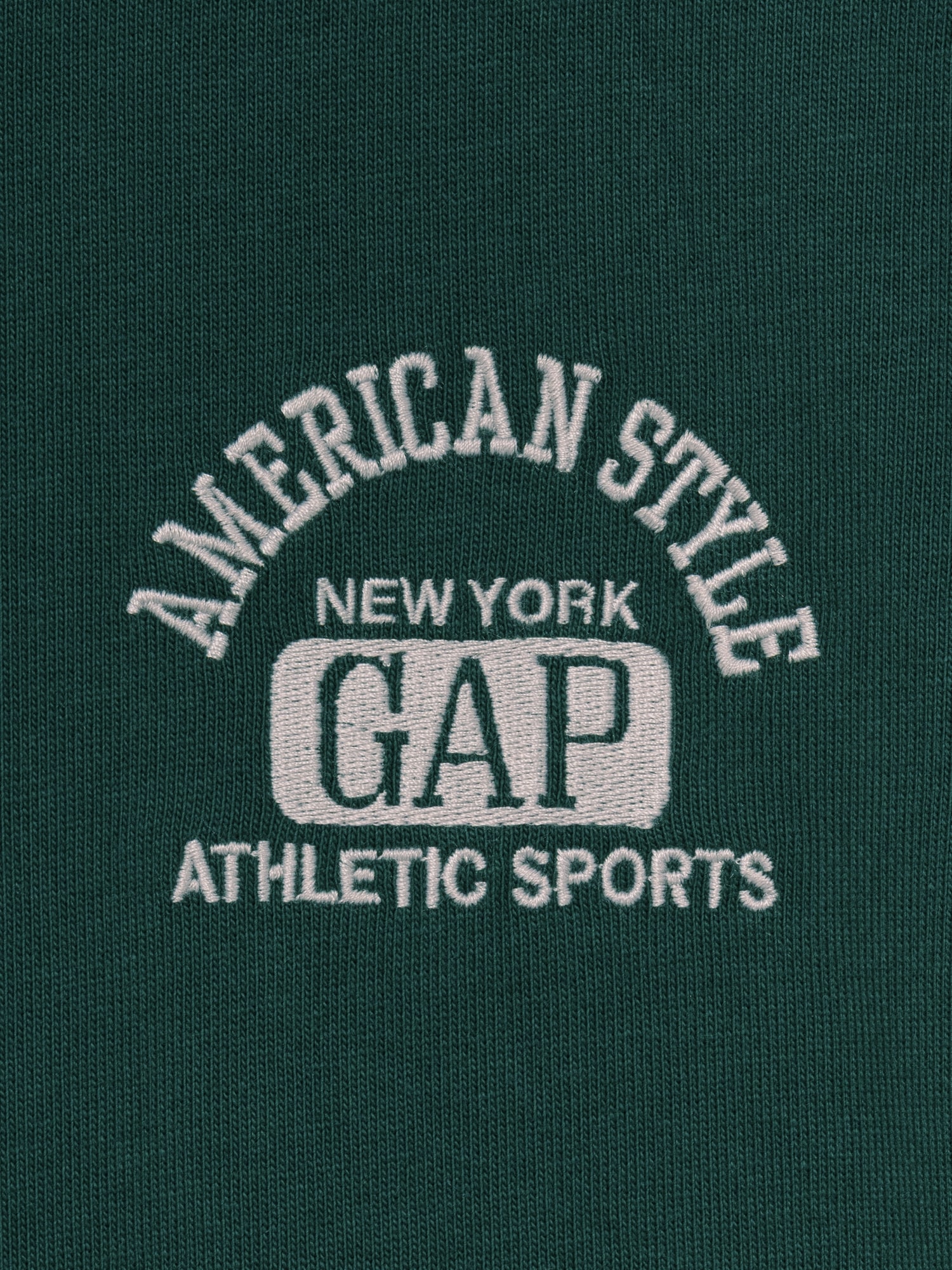 ヘビーウェイト GAPロゴ リラックスフィット クロップドTシャツ-3