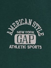 ヘビーウェイト GAPロゴ リラックスフィット クロップドTシャツ-3