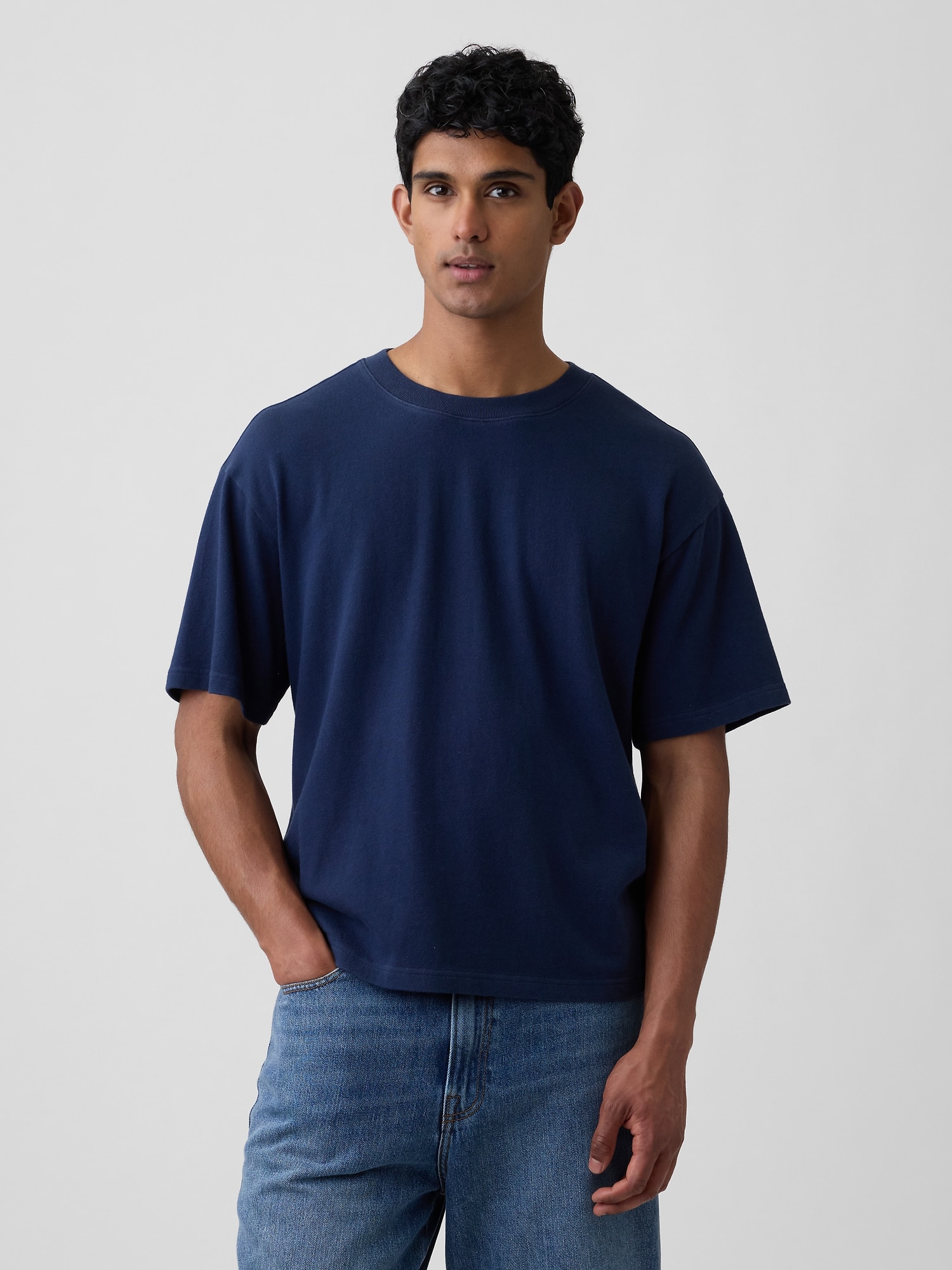 Boxy Heavyweight Jersey T-Shirt