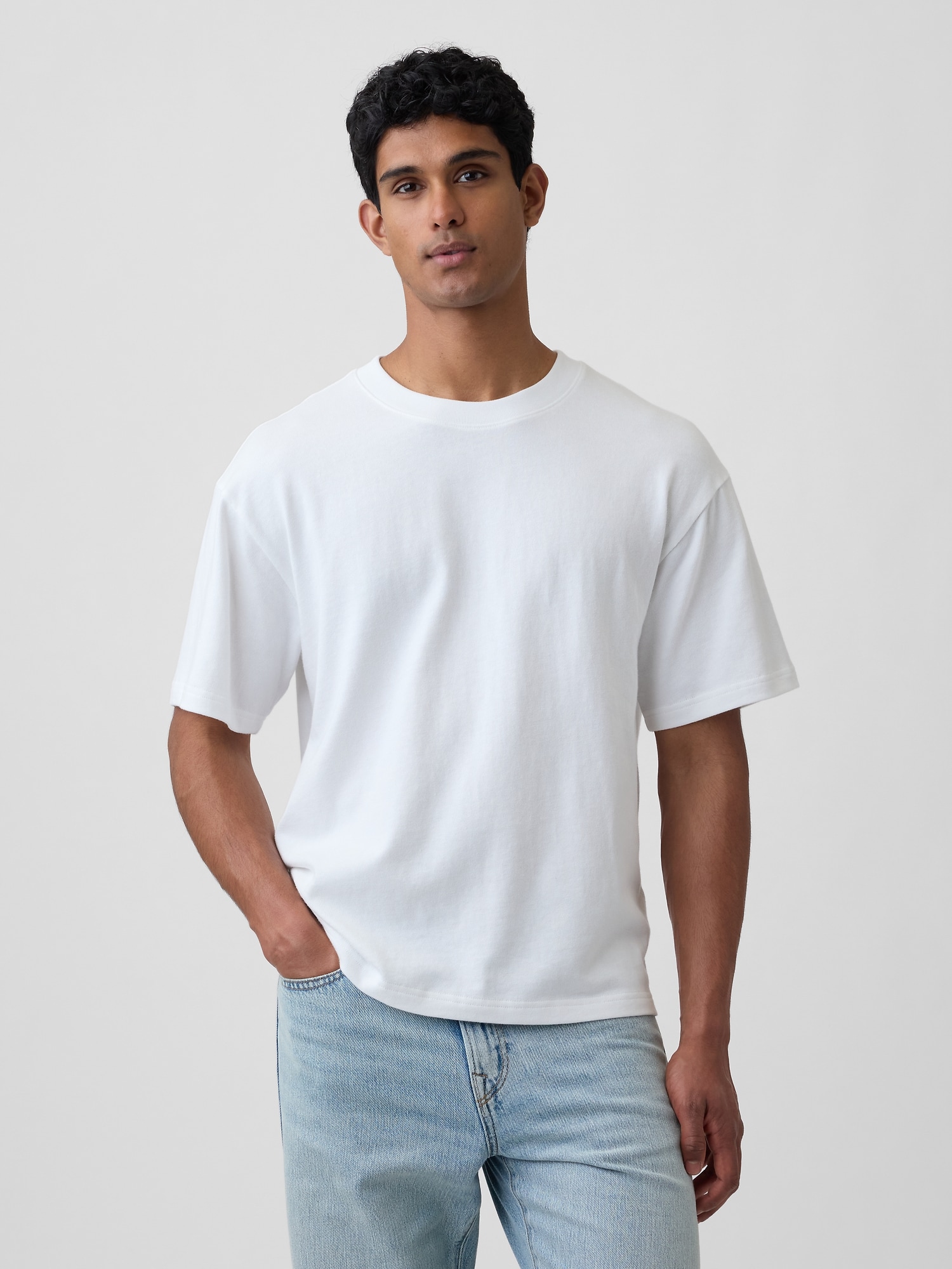 Boxy Heavyweight Jersey T-Shirt