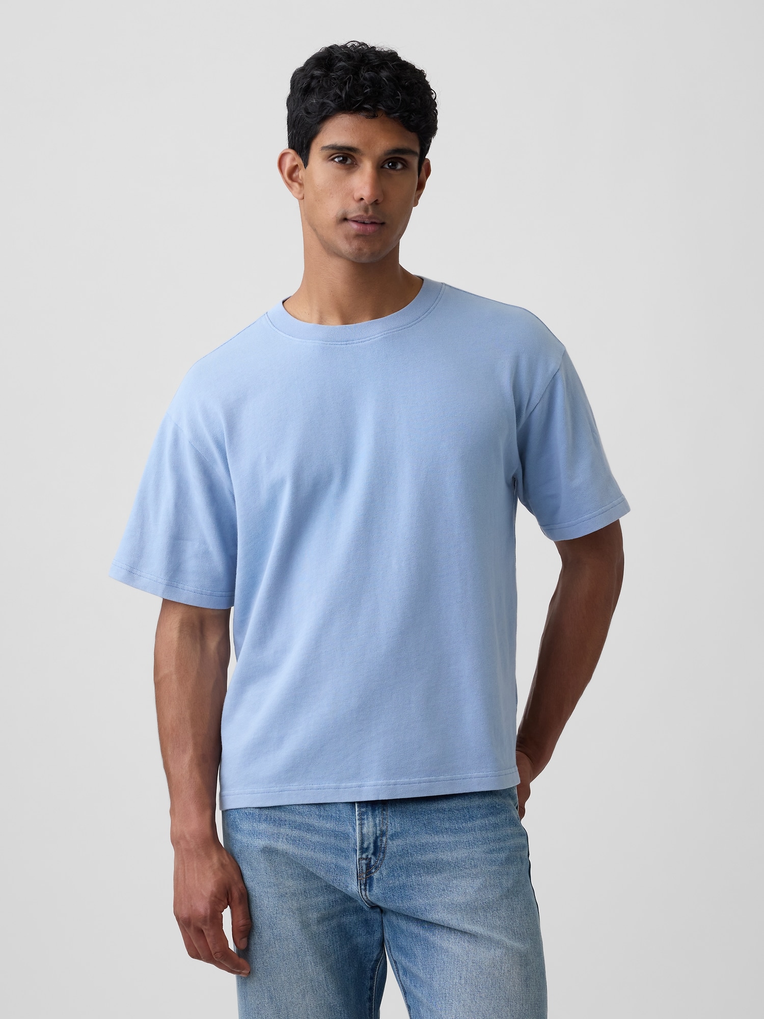 Boxy Heavyweight Jersey T-Shirt
