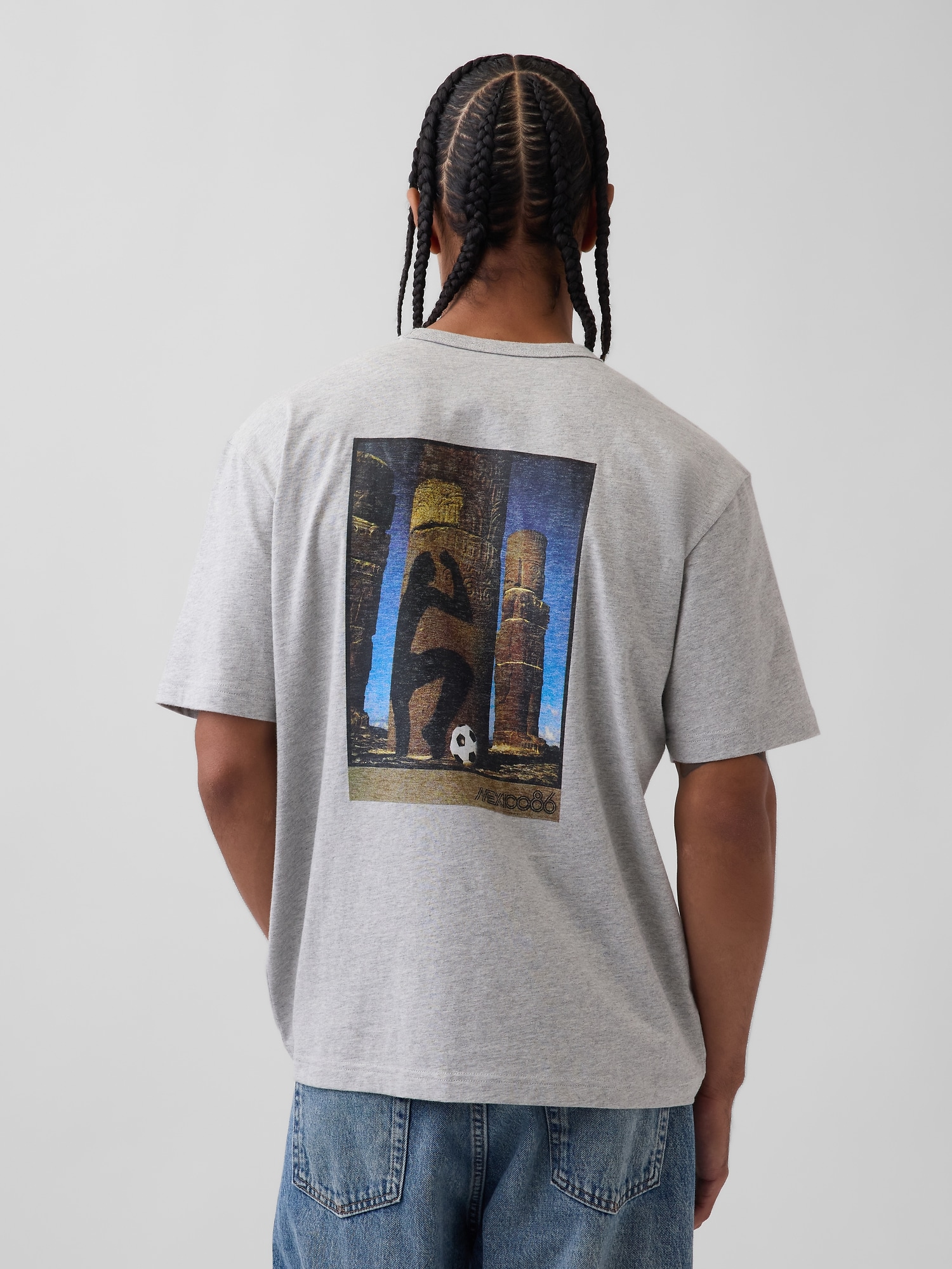 FIFA WORLD CUP&trade; リラックスフィット グラフィックTシャツ-1