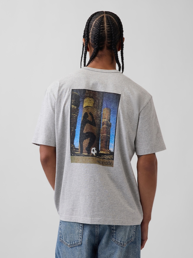 FIFA WORLD CUP&trade; リラックスフィット グラフィックTシャツ-1