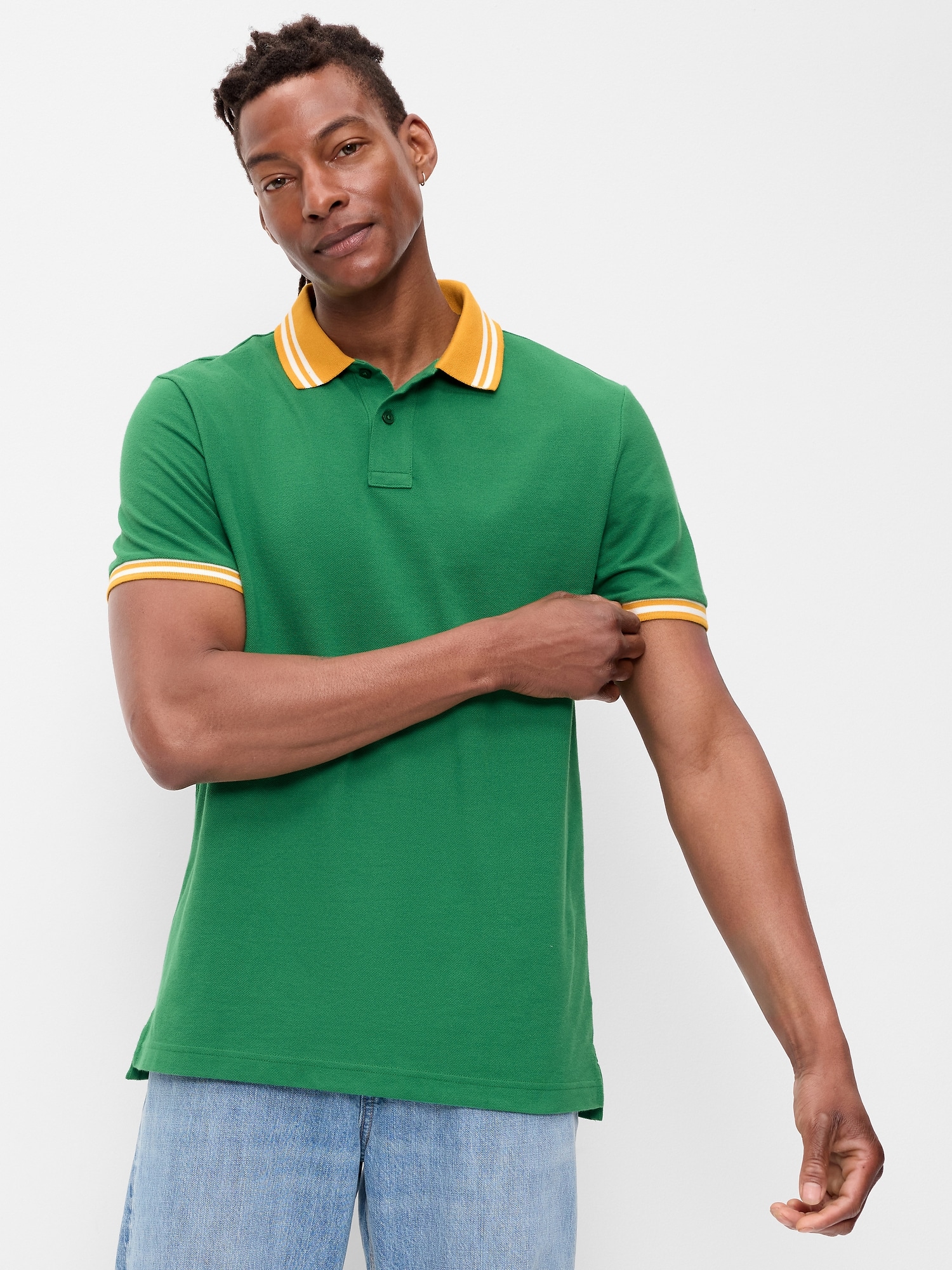 Classic Fit Pique Polo