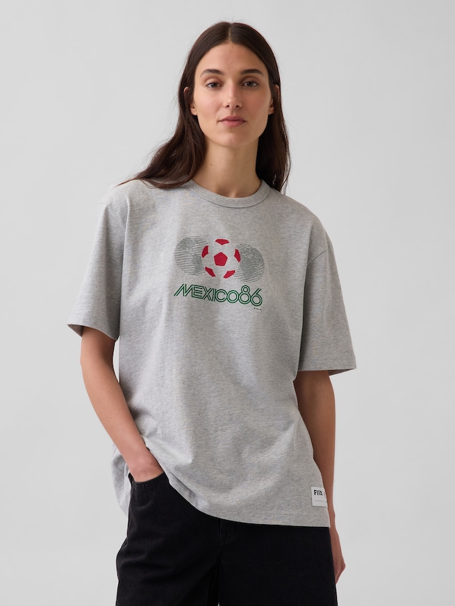 FIFA WORLD CUP&trade; リラックスフィット グラフィックTシャツ-4