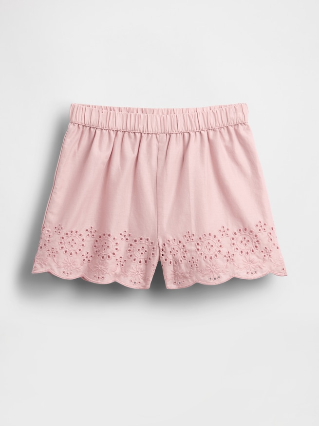 裾アイレット プルオン ショートパンツ (幼児・ベビー)-1