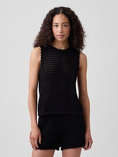 Crochet Shell Tank | Gap Factory