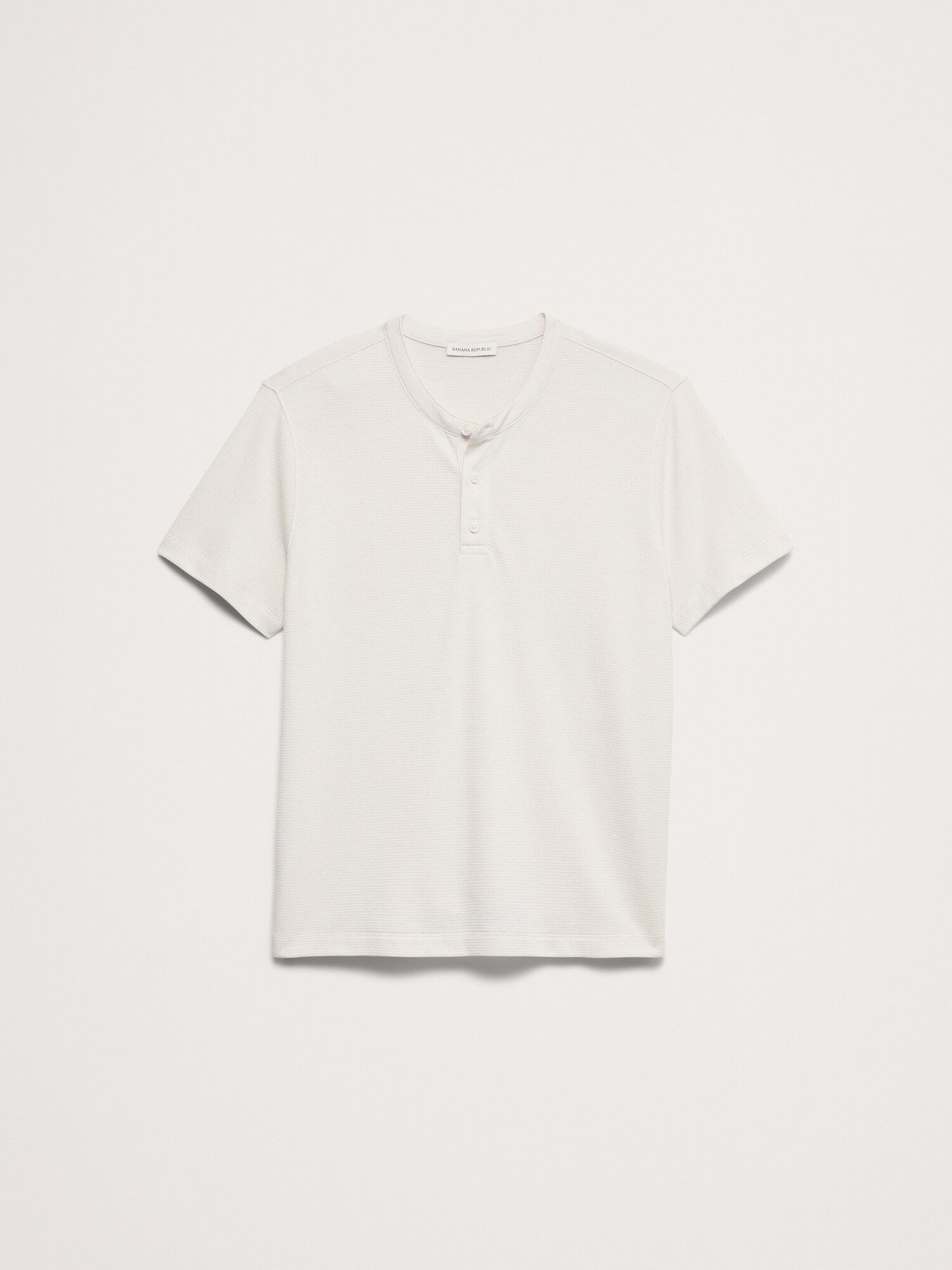 ソフト ヘンリー Tシャツ-3