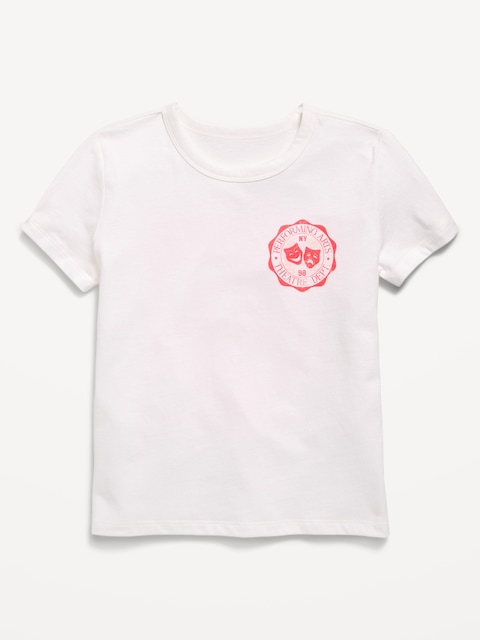 T-SHIRT À MANCHES COURTES À IMPRIMÉ POUR FILLE