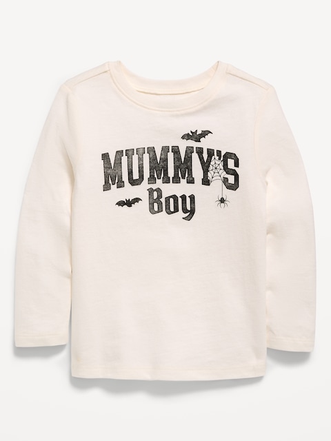 T-SHIRT À IMPRIMÉ À MANCHES LONGUES POUR TOUT-PETIT