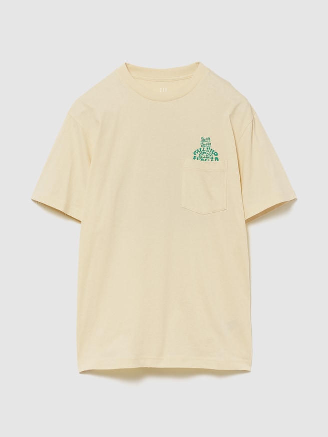 エブリディ ソフト リラックスフィット ブラナンベア ポケットTシャツ-2