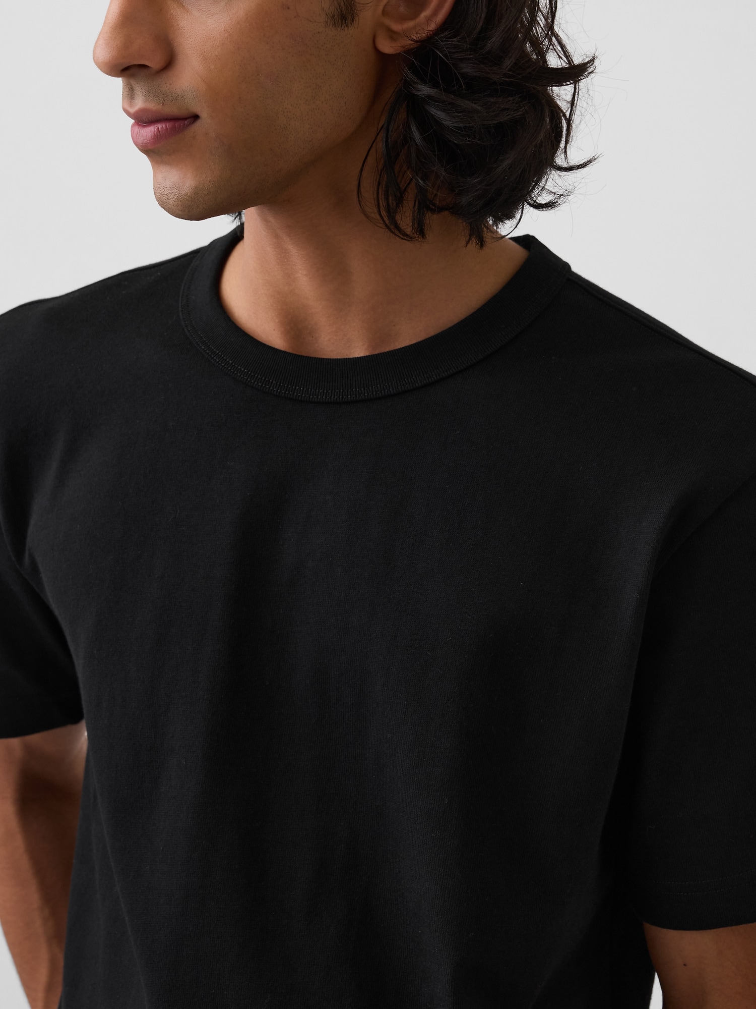 Gap公式オンラインストア | ヘビーウェイト リラックスフィットTシャツ