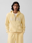 フレンチテリー リラックスフィット GAP1969ロゴ  ジップアップパーカー-0