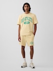 リラックスフィット フレンチテリー グラフィックTシャツ-1