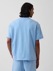 リラックスフィット フレンチテリー グラフィックTシャツ-2