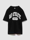 リラックスフィット フレンチテリー グラフィックTシャツ-4