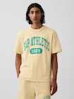 リラックスフィット フレンチテリー グラフィックTシャツ-0
