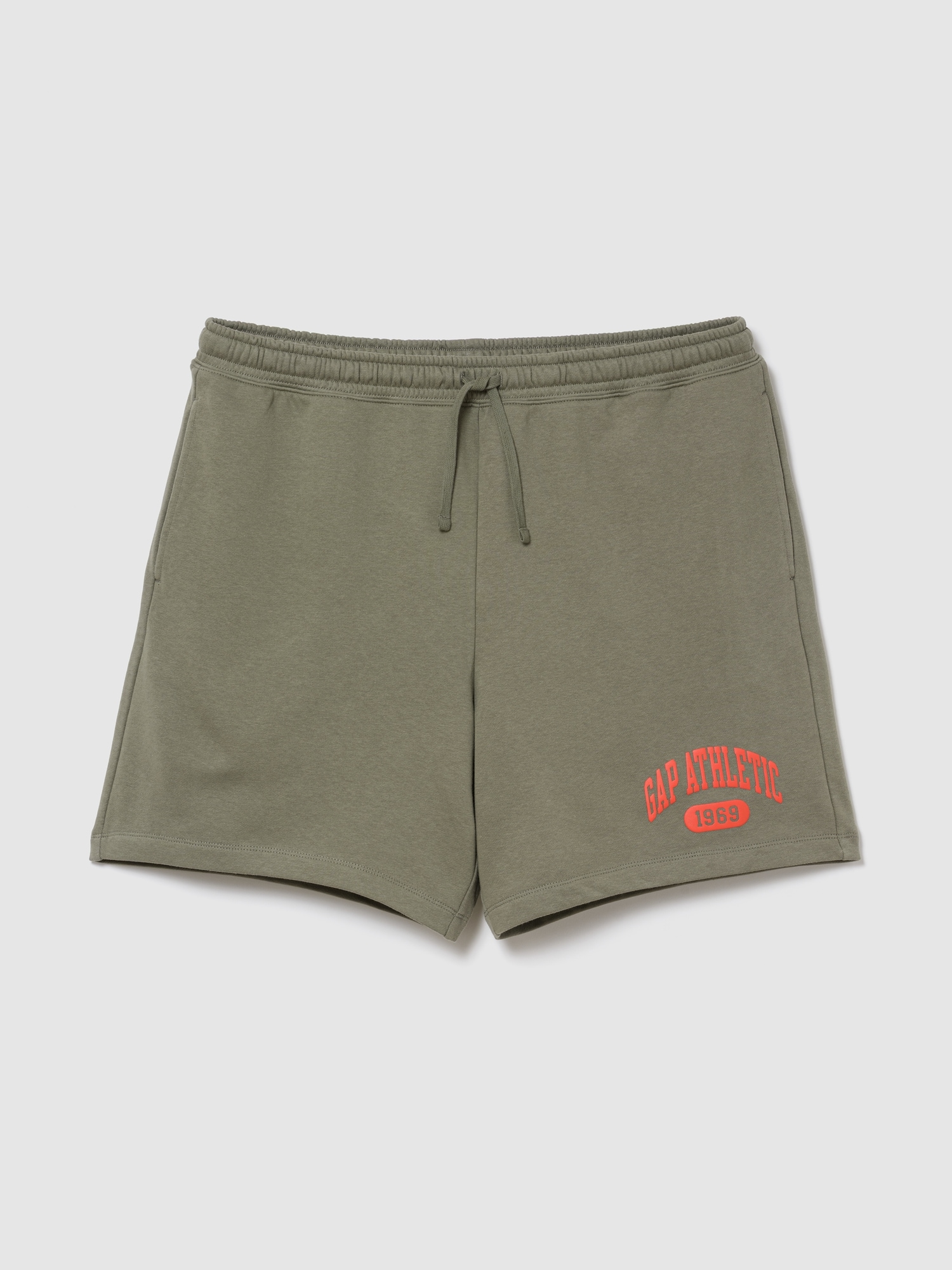リラックスフィット フレンチテリー グラフィックショートパンツ-5