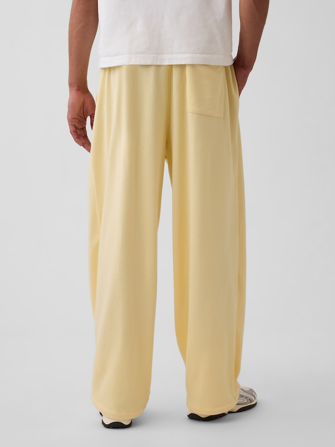 フレンチテリー バギー GAP1969ロゴ スウェットパンツ-3