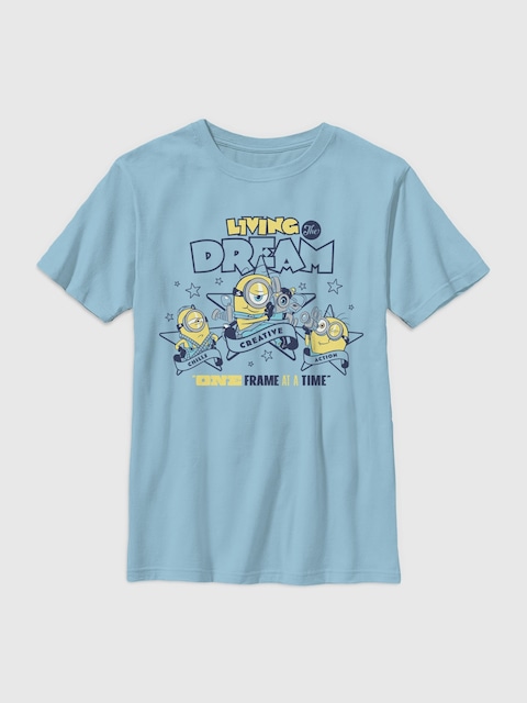 Minions 3 Living The Dream Graphic T-Shirt for Kids