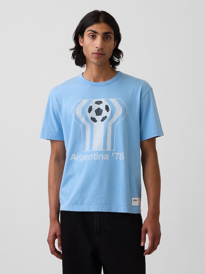 FIFA WORLD CUP&trade; リラックスフィット グラフィックTシャツ-0
