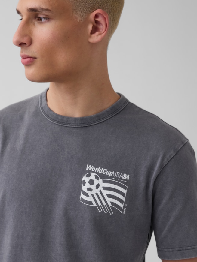 FIFA WORLD CUP&trade; リラックスフィット グラフィックTシャツ-3