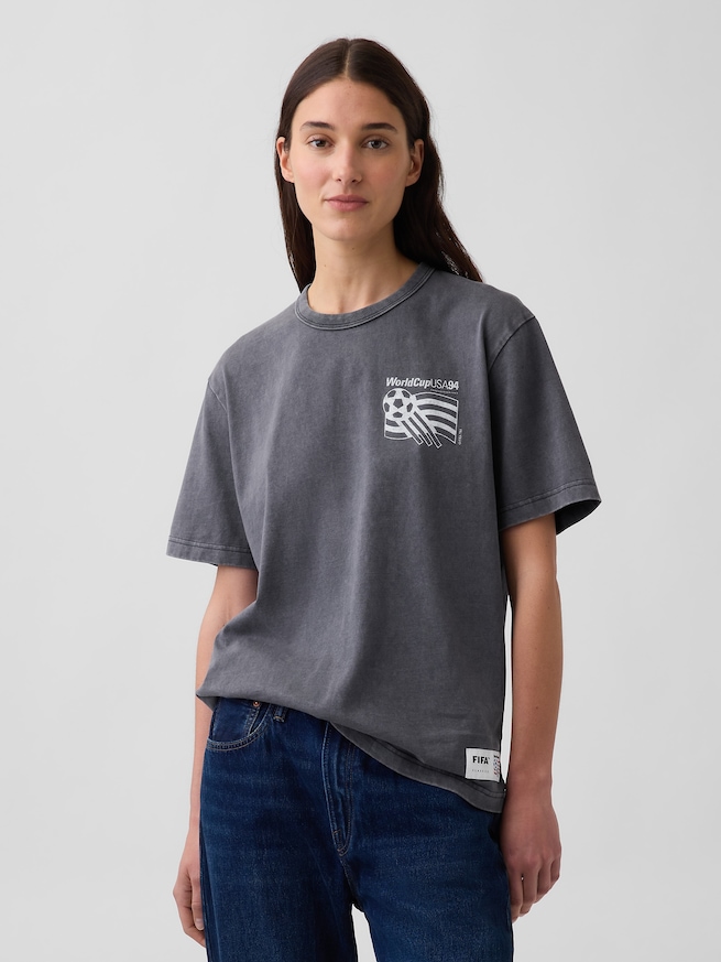 FIFA WORLD CUP&trade; リラックスフィット グラフィックTシャツ-4