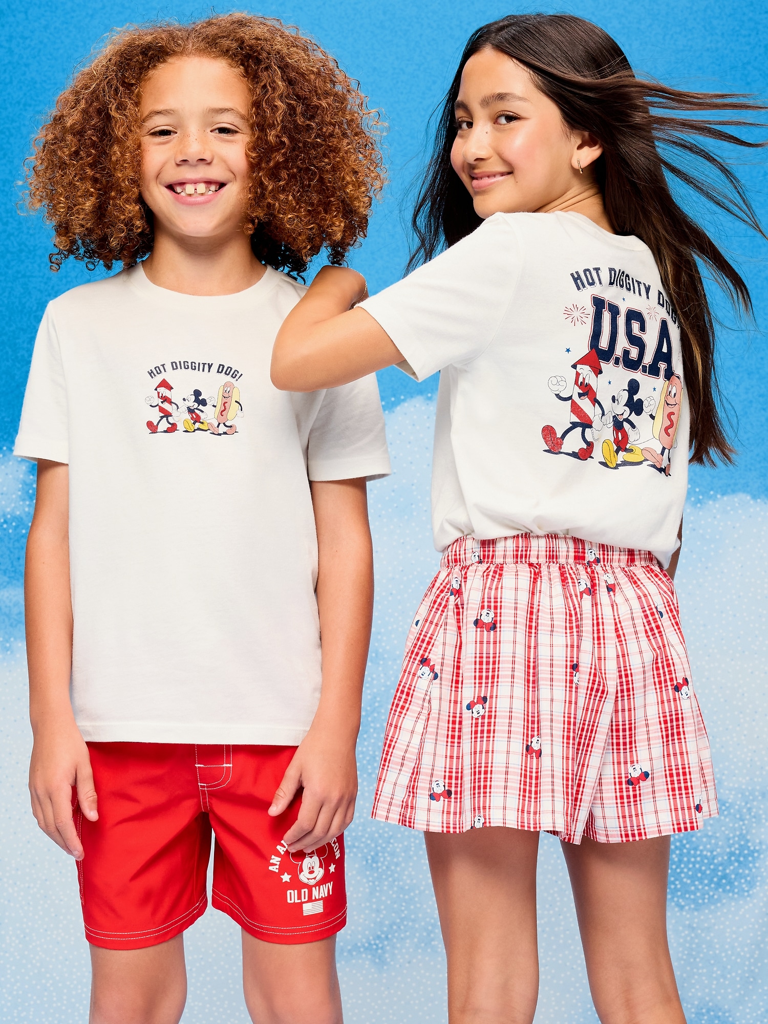 Old Navy x Disney Mickey Mouse Gender-Neutral Graphic T-Shirt for Kids