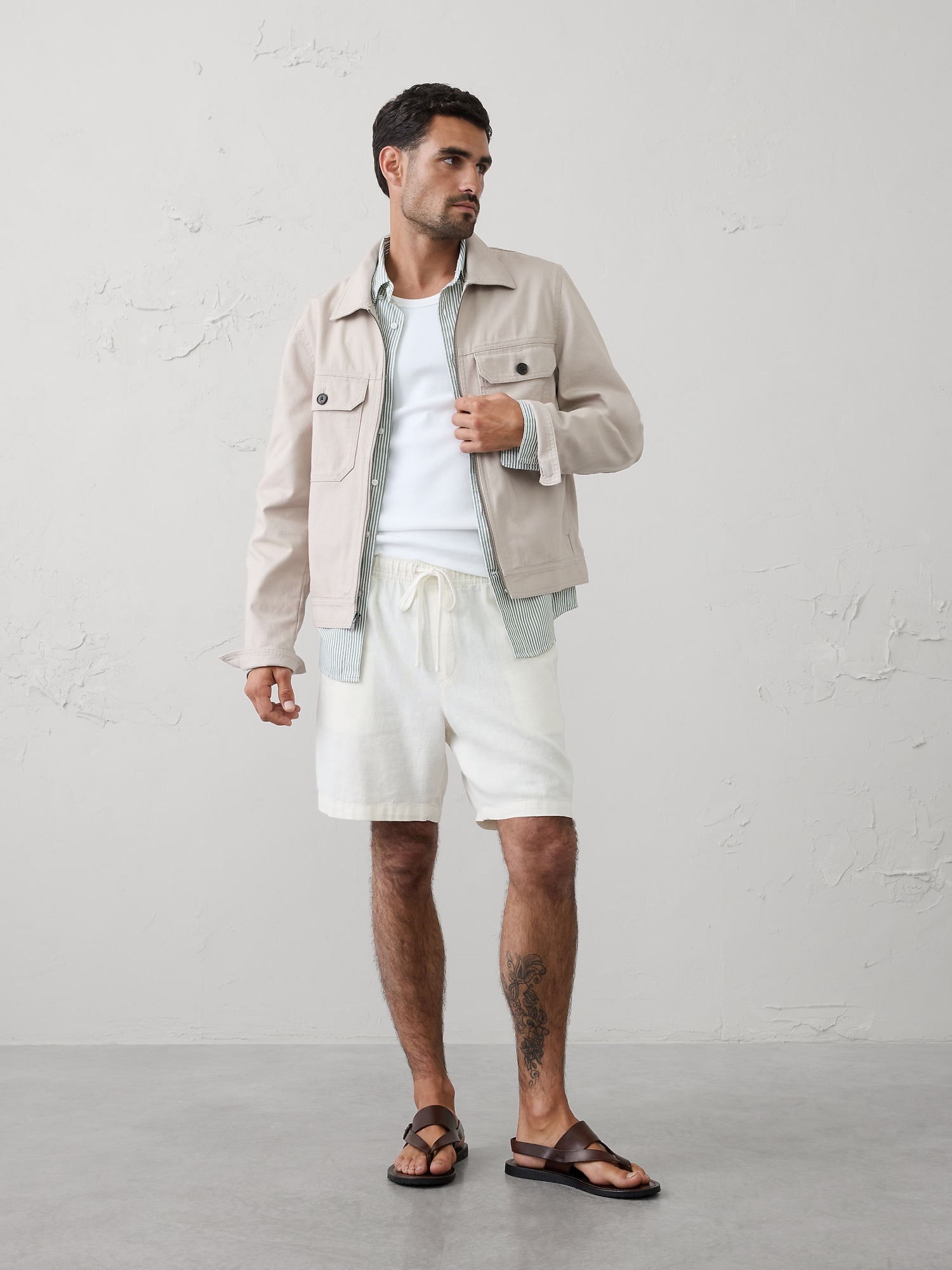 Washed Canvas Jacket