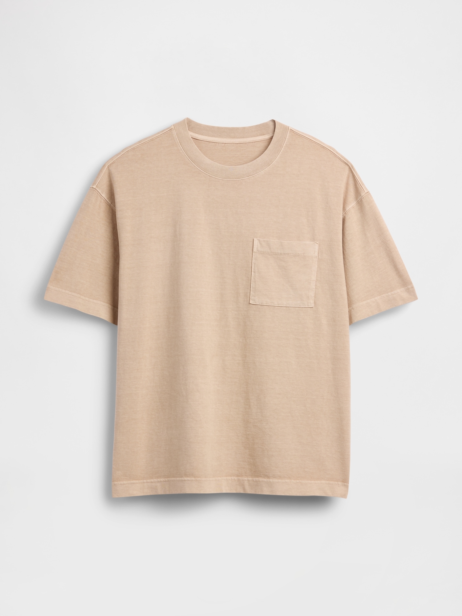 Gap公式オンラインストア | オーバーサイズ クロップド ポケットTシャツ