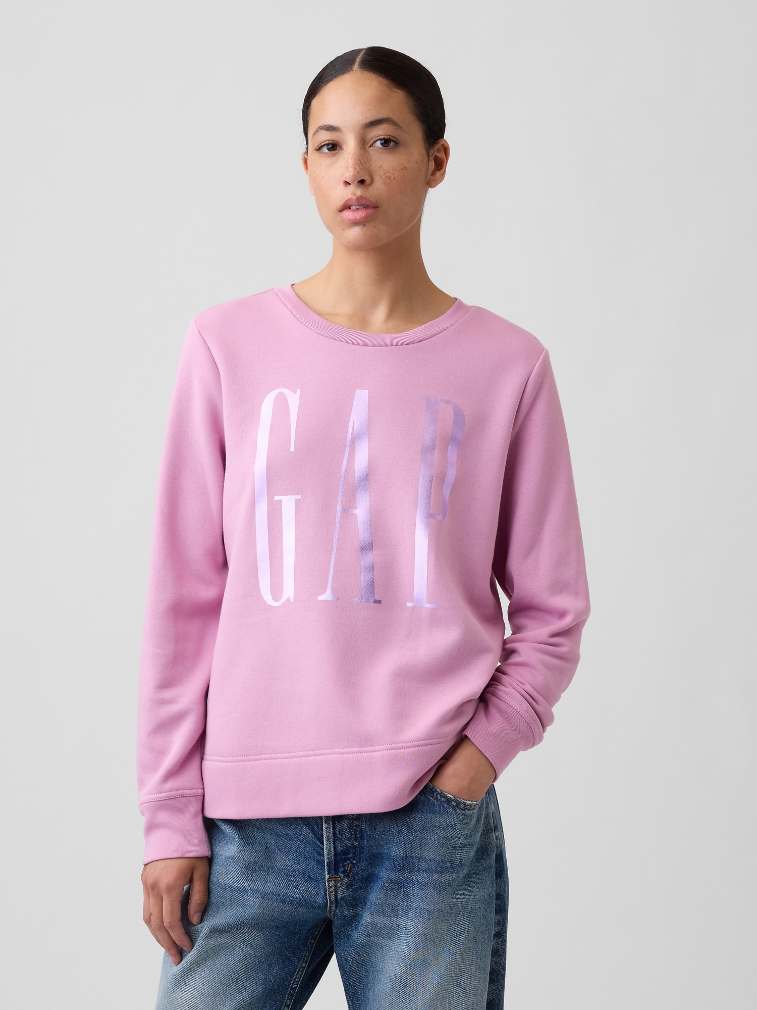 Relaxed Gap Logo Sweatshirt