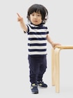 ブラナン フェイバリット ストライプ ポケットシャツ (幼児・ベビー)-0