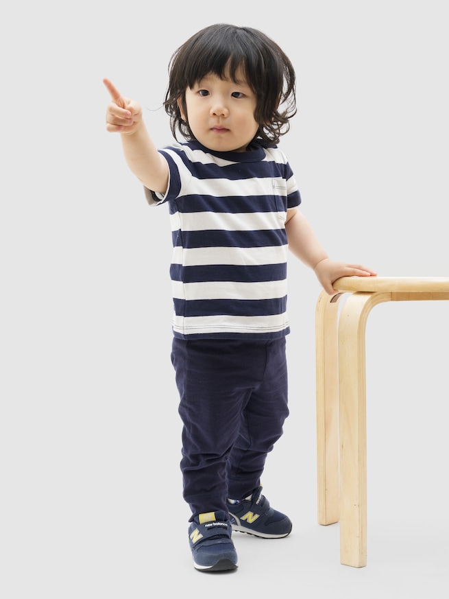 ブラナン フェイバリット ストライプ ポケットシャツ (幼児・ベビー)-0