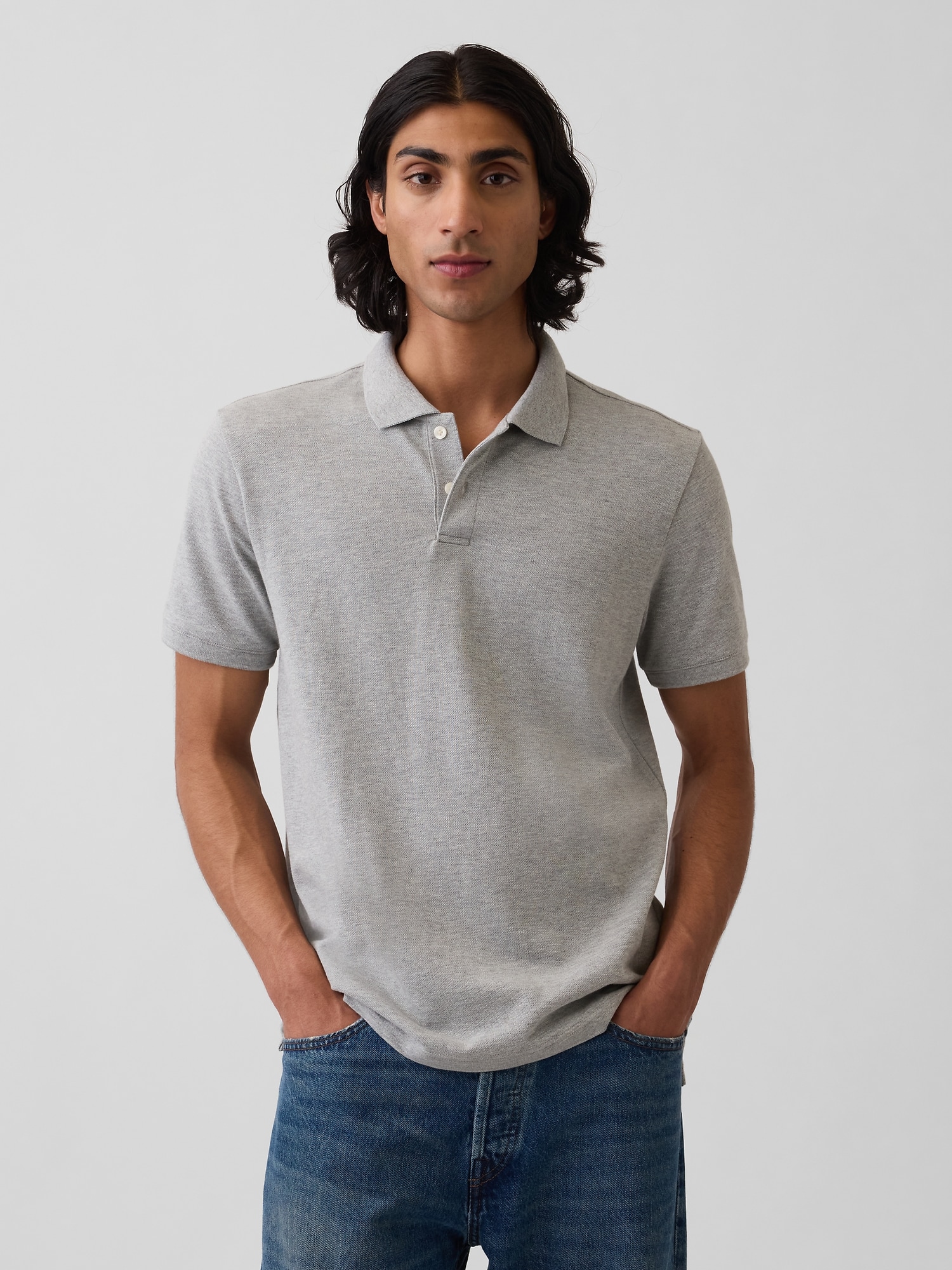 Pique Polo Shirt