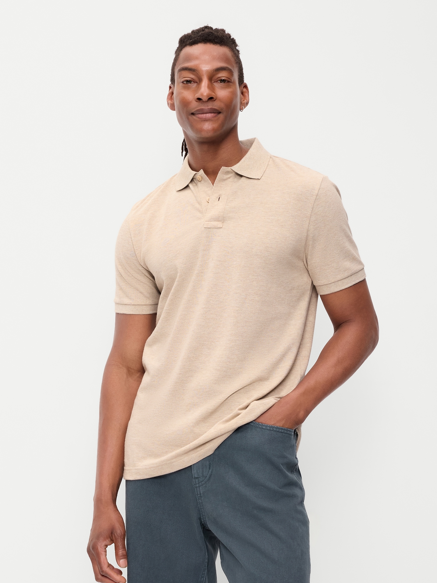 Classic Fit Pique Polo