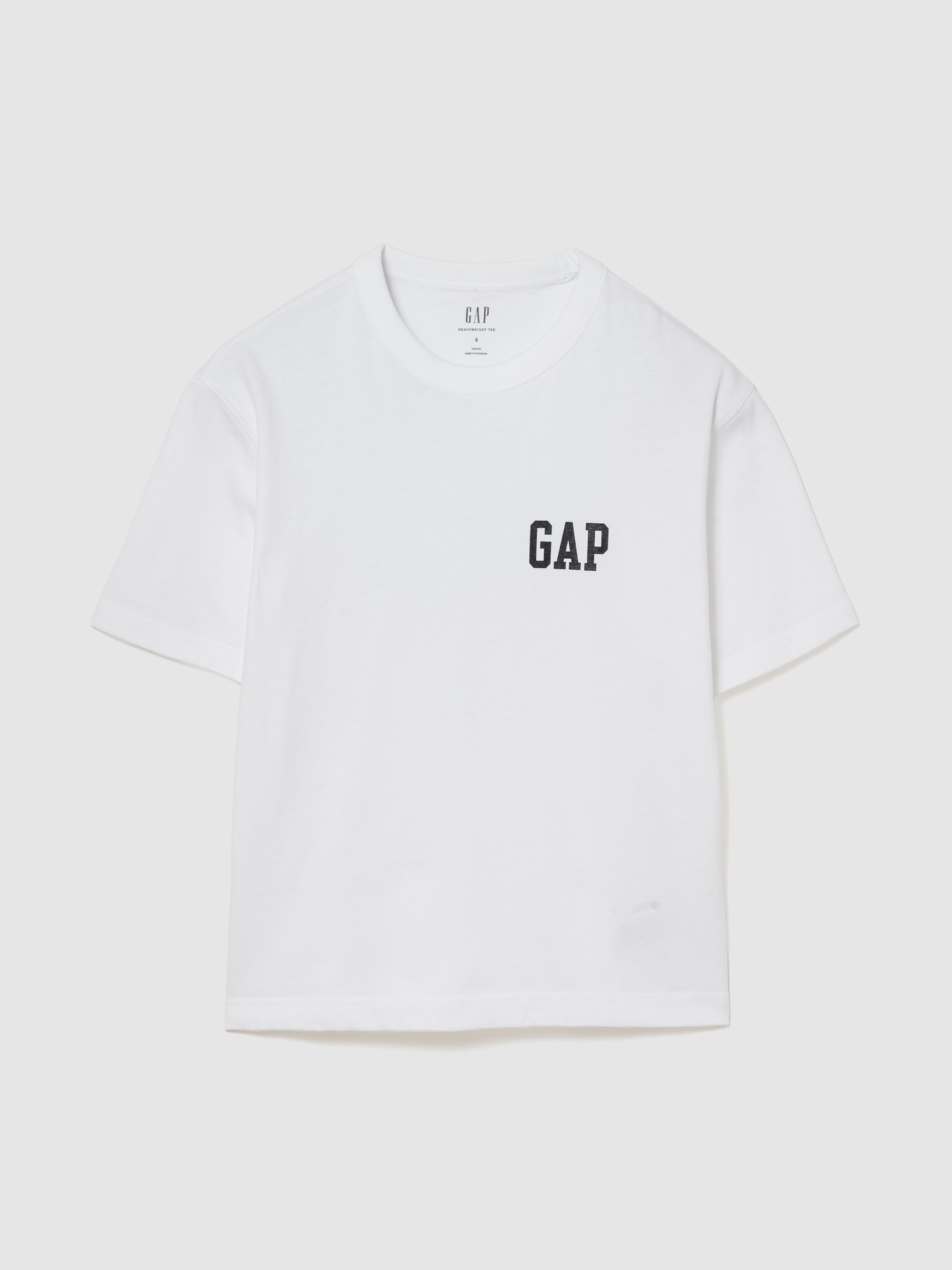 ガチャピン・ムック ヘビーウェイト クロップドTシャツ-1