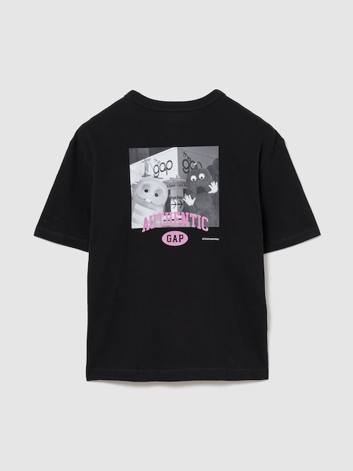 ガチャピン・ムック ヘビーウェイト クロップドTシャツ