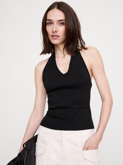 CAMISOLE MINIMALISTE BAIN DE SOLEIL EN COTON