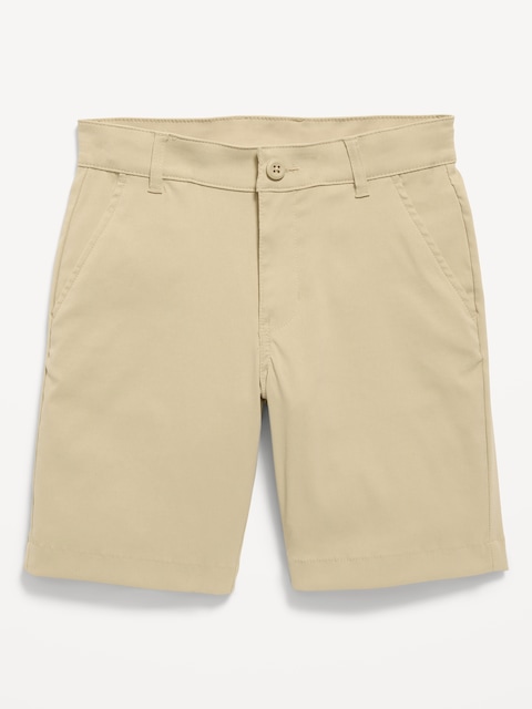 School Uniform Quick-Dry Tech Knee Length Shorts for Boys