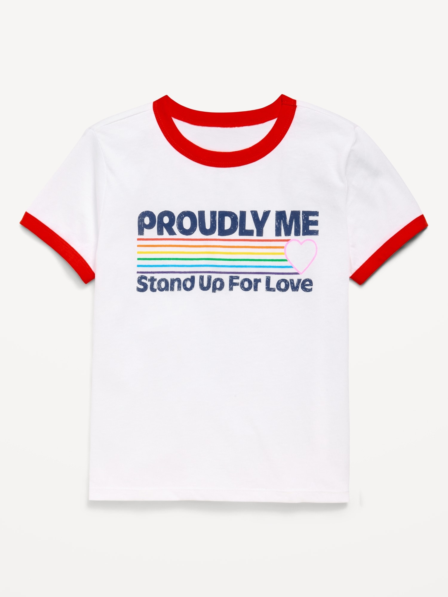 T-SHIRT À MANCHES COURTES À IMPRIMÉ POUR FILLE