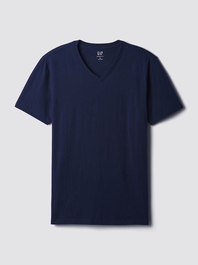 スタンダードVネックTシャツ-5