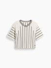 OuiGap ヘビーウェイト クロップドTシャツ-5