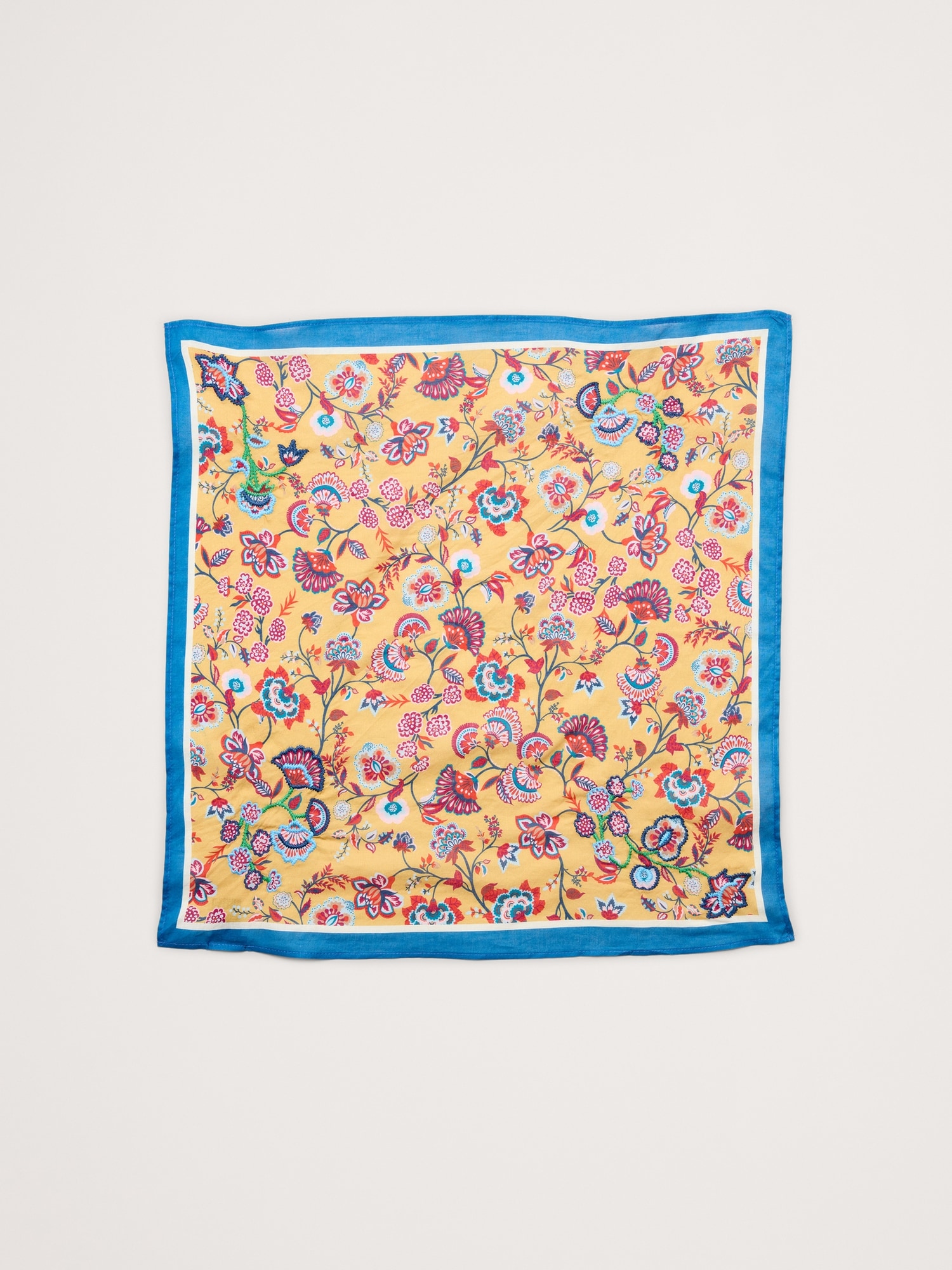 Embroidered Cotton Scarf by Vismaya