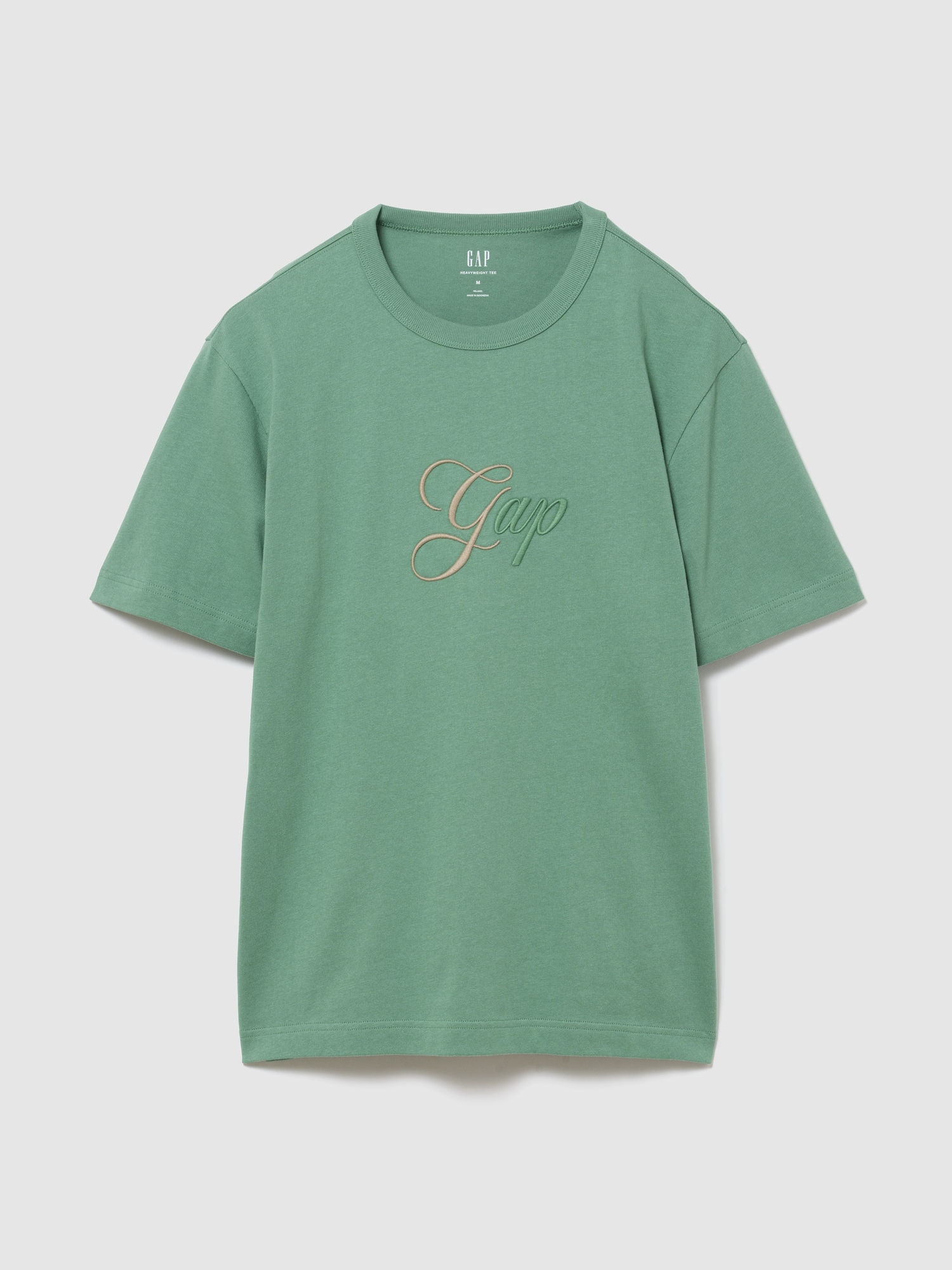 ヘビーウェイト トーンミックス GAPロゴTシャツ-0