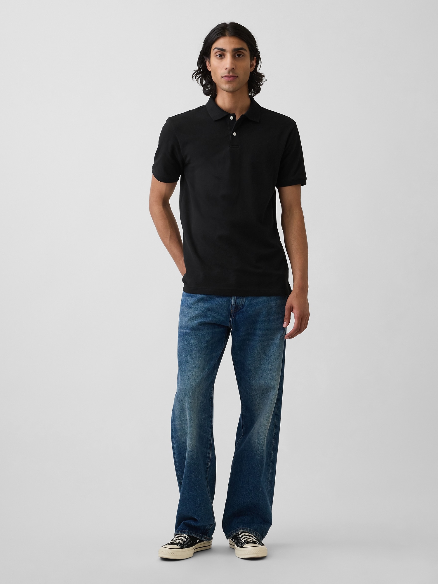 Pique Polo Shirt
