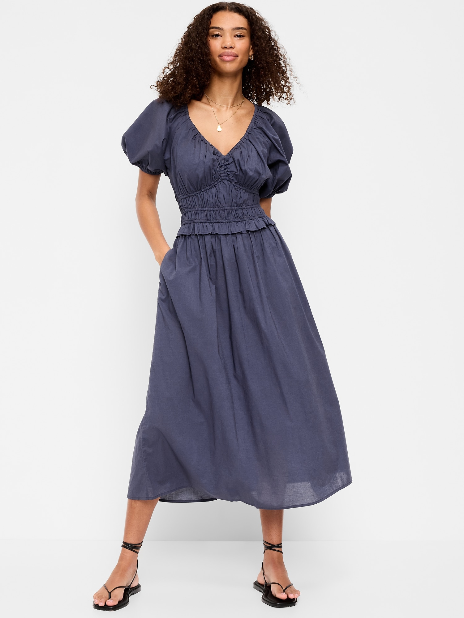 Fit & Flare Prairie Midi Dress