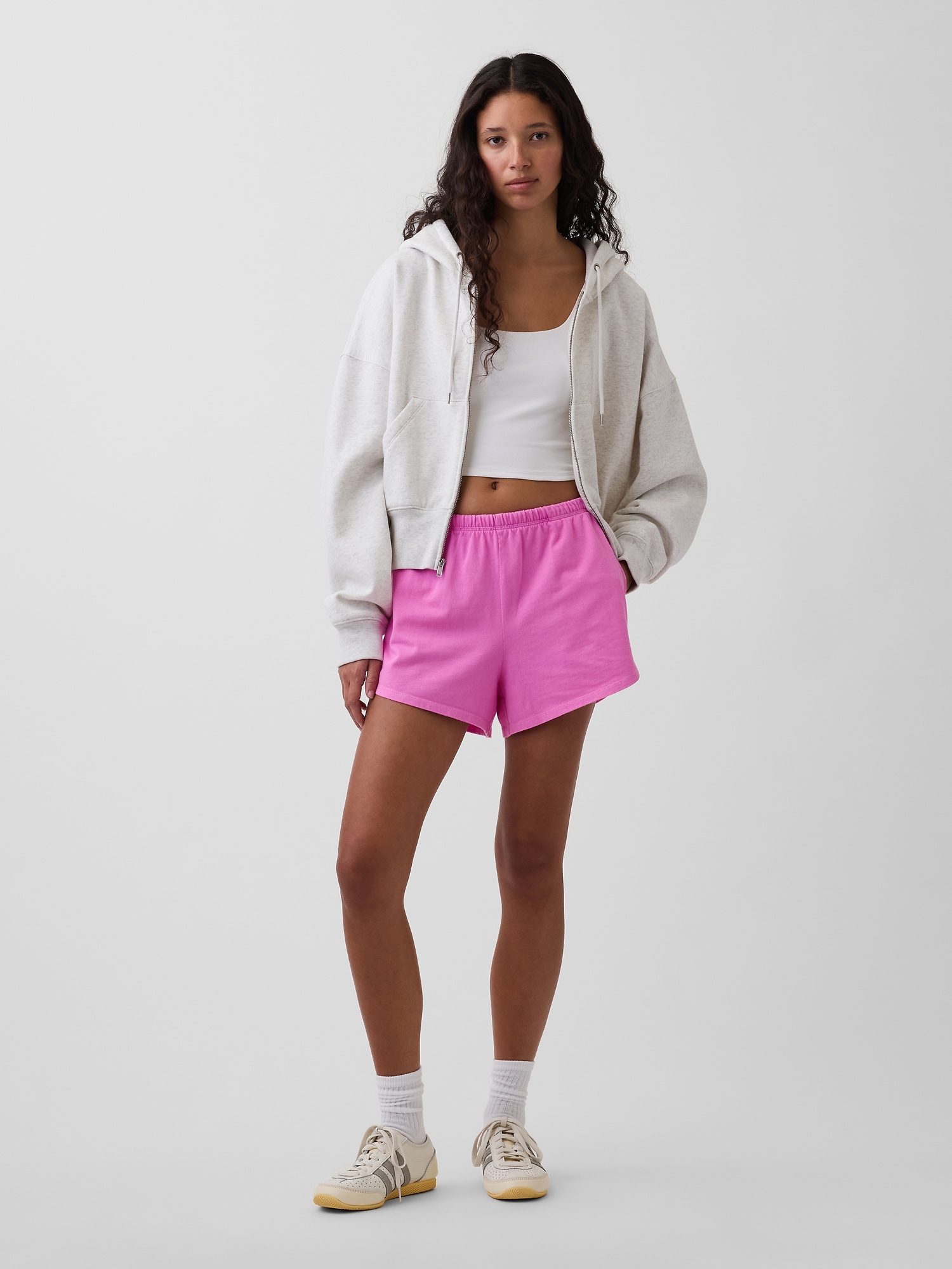 3" Knit Dolphin Shorts