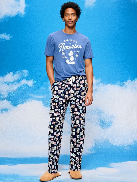 PANTALON DE PYJAMA EN POPELINE OLD NAVY X DISNEY POUR HOMME